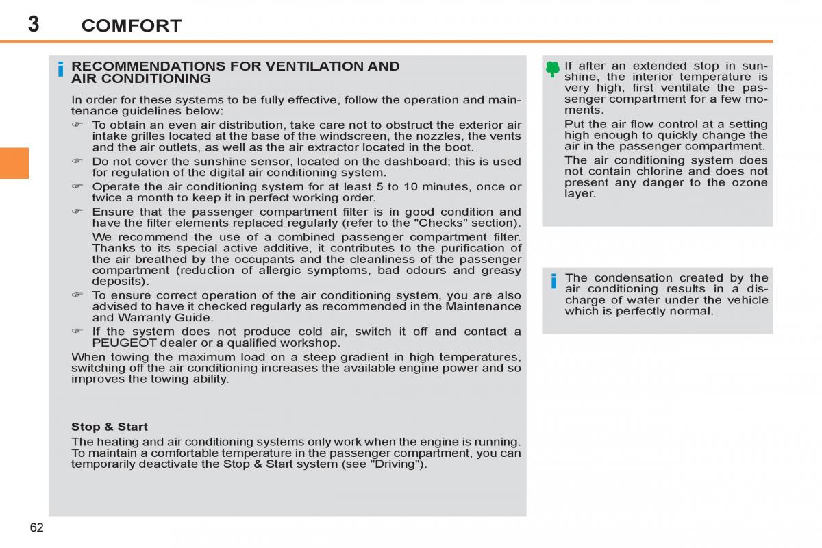 Peugeot 308 SW I 1 owners manual / page 64