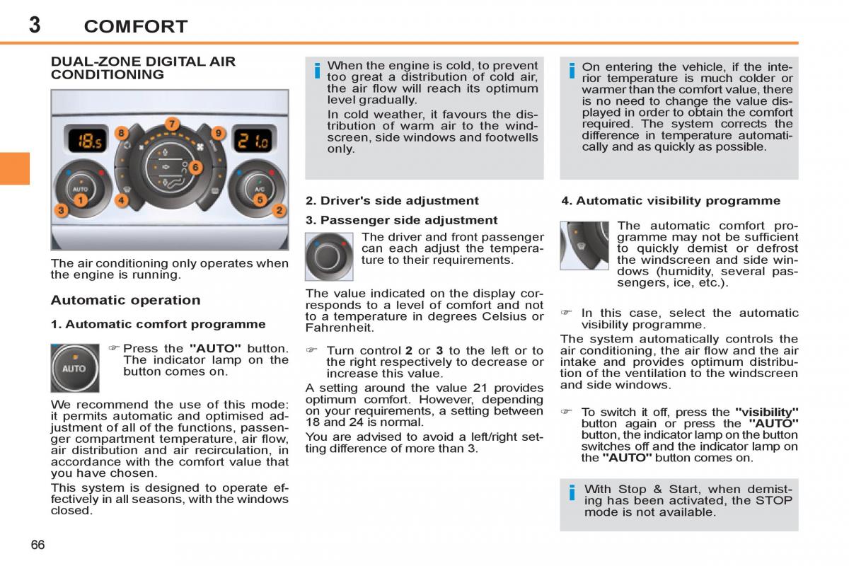 Peugeot 308 SW I 1 owners manual / page 68