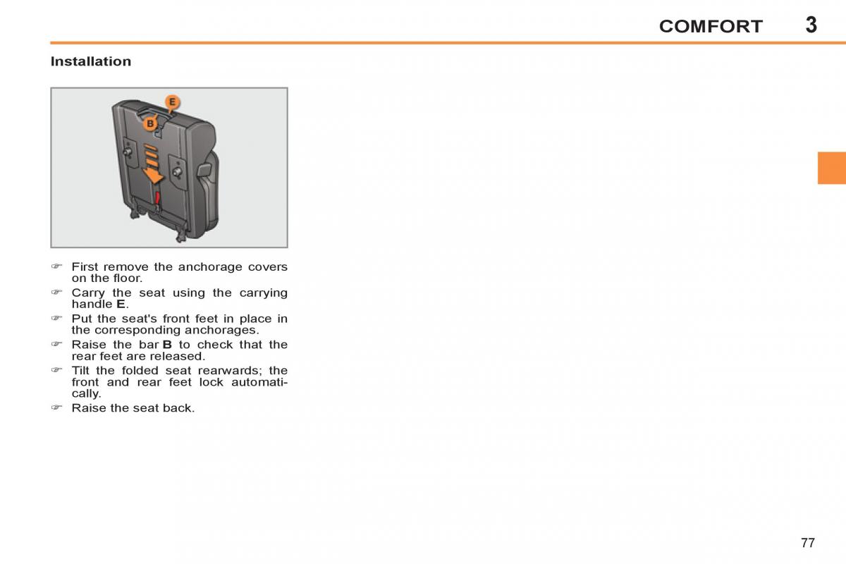 Peugeot 308 SW I 1 owners manual / page 79