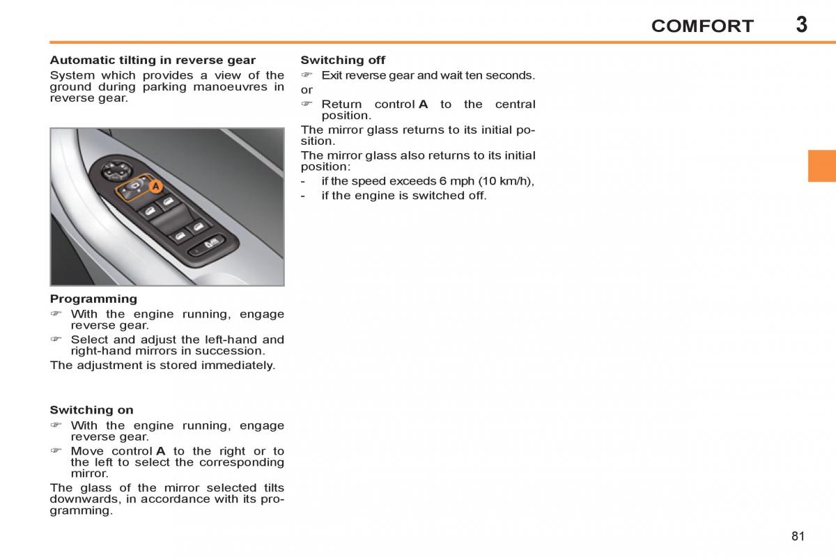 Peugeot 308 SW I 1 owners manual / page 83