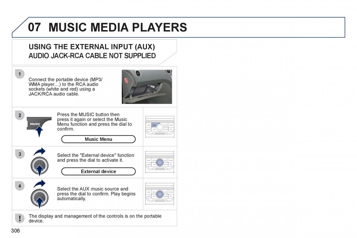 Peugeot 308 SW I 1 owners manual / page 308