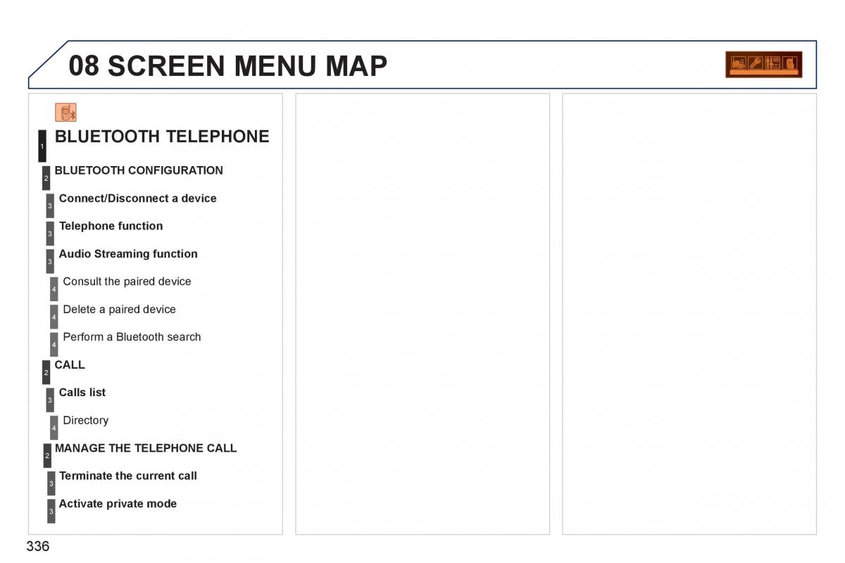 Peugeot 308 SW I 1 owners manual / page 338