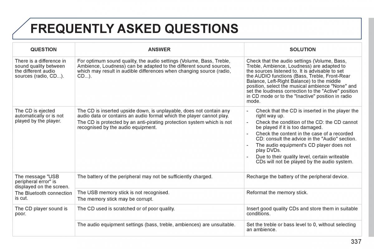 Peugeot 308 SW I 1 owners manual / page 339