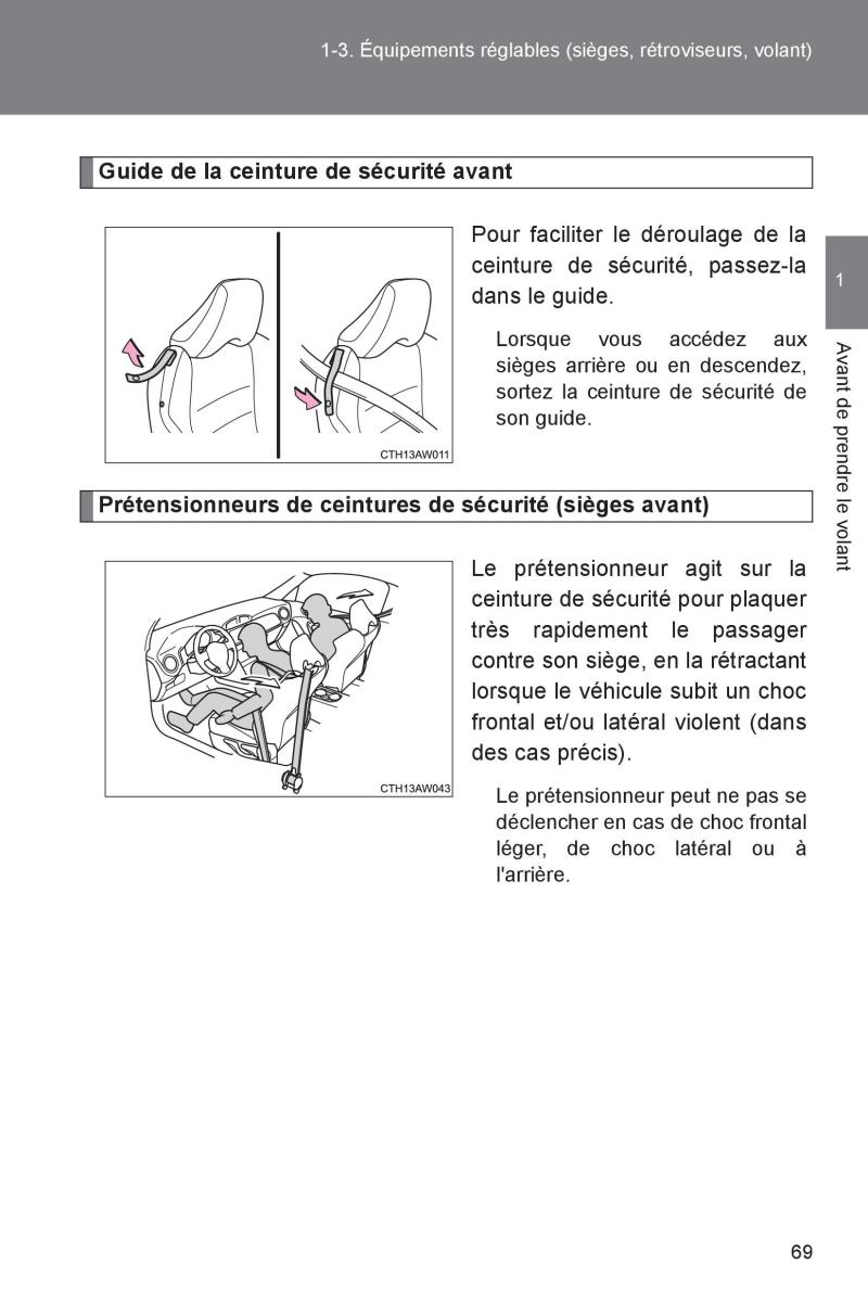 Subaru BRZ manuel du proprietaire / page 70