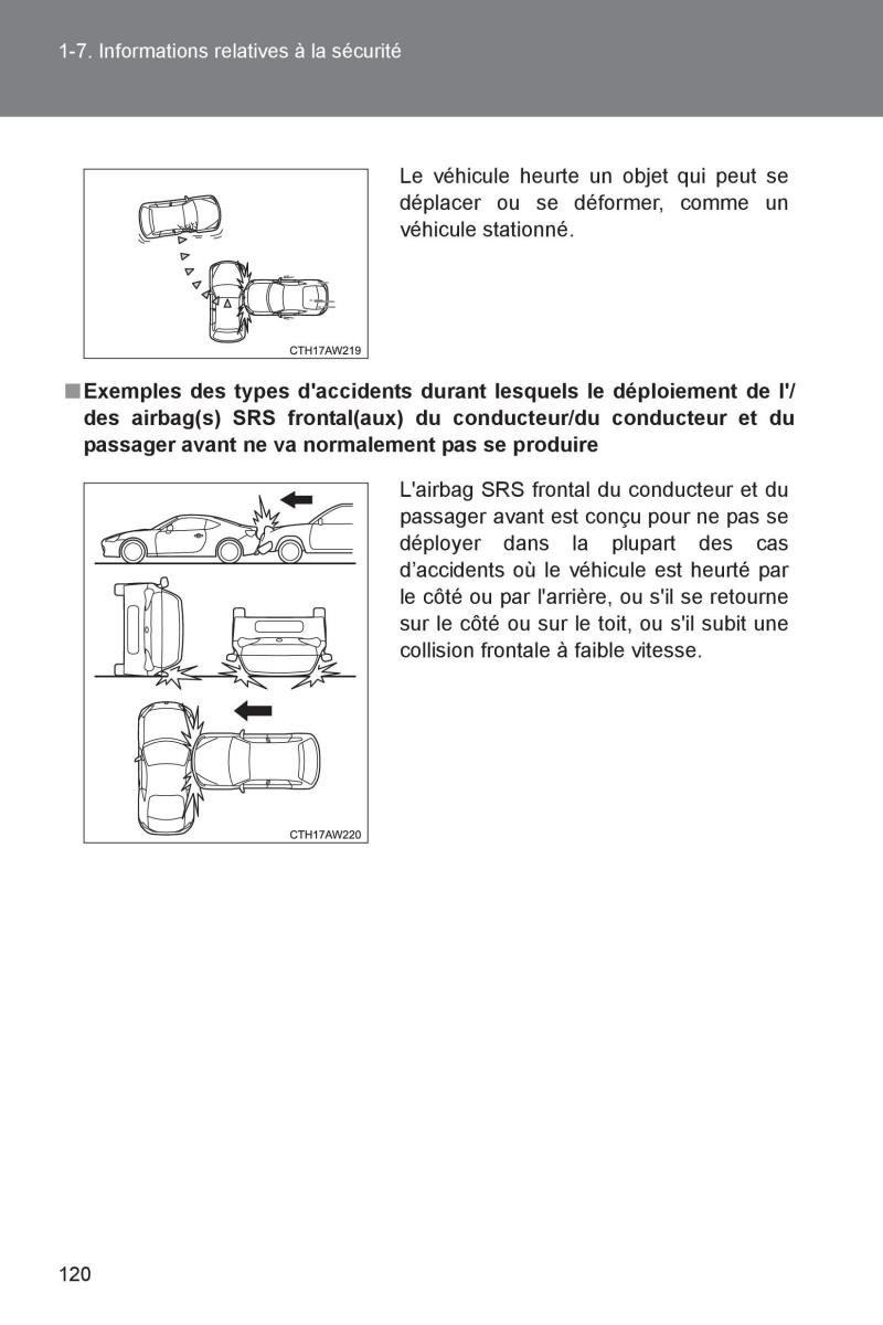 Subaru BRZ manuel du proprietaire / page 121