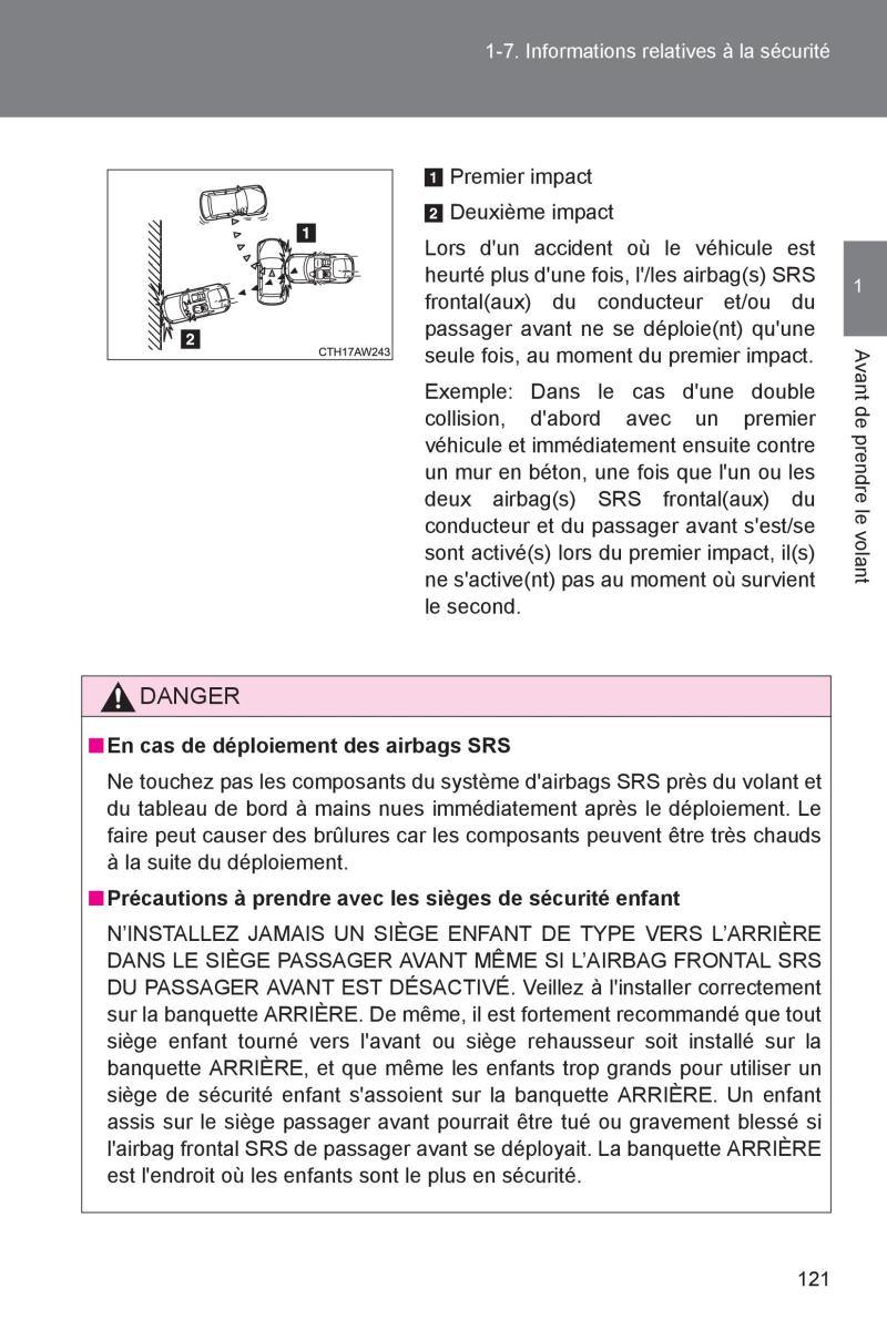 Subaru BRZ manuel du proprietaire / page 122