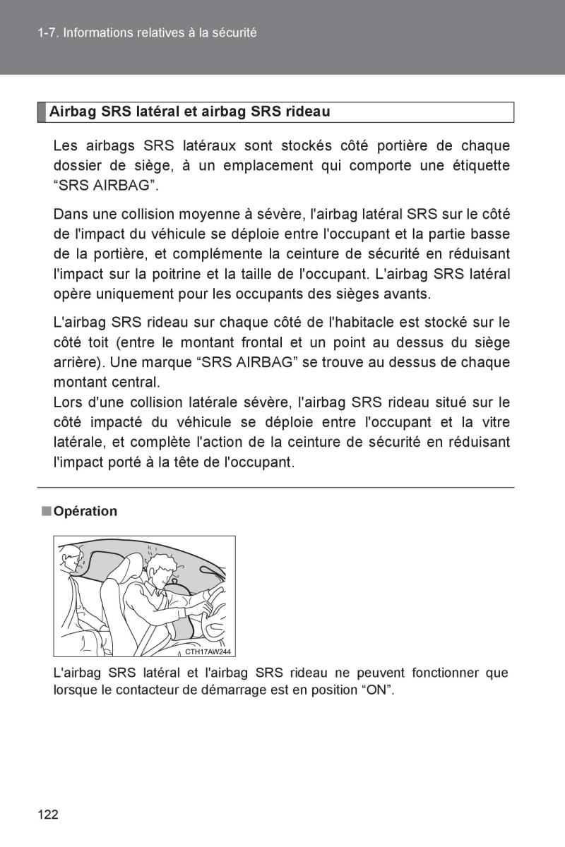 Subaru BRZ manuel du proprietaire / page 123