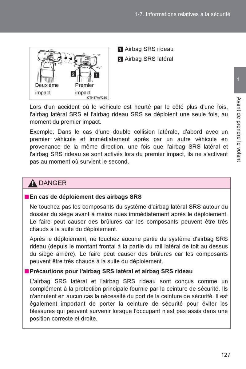 Subaru BRZ manuel du proprietaire / page 128