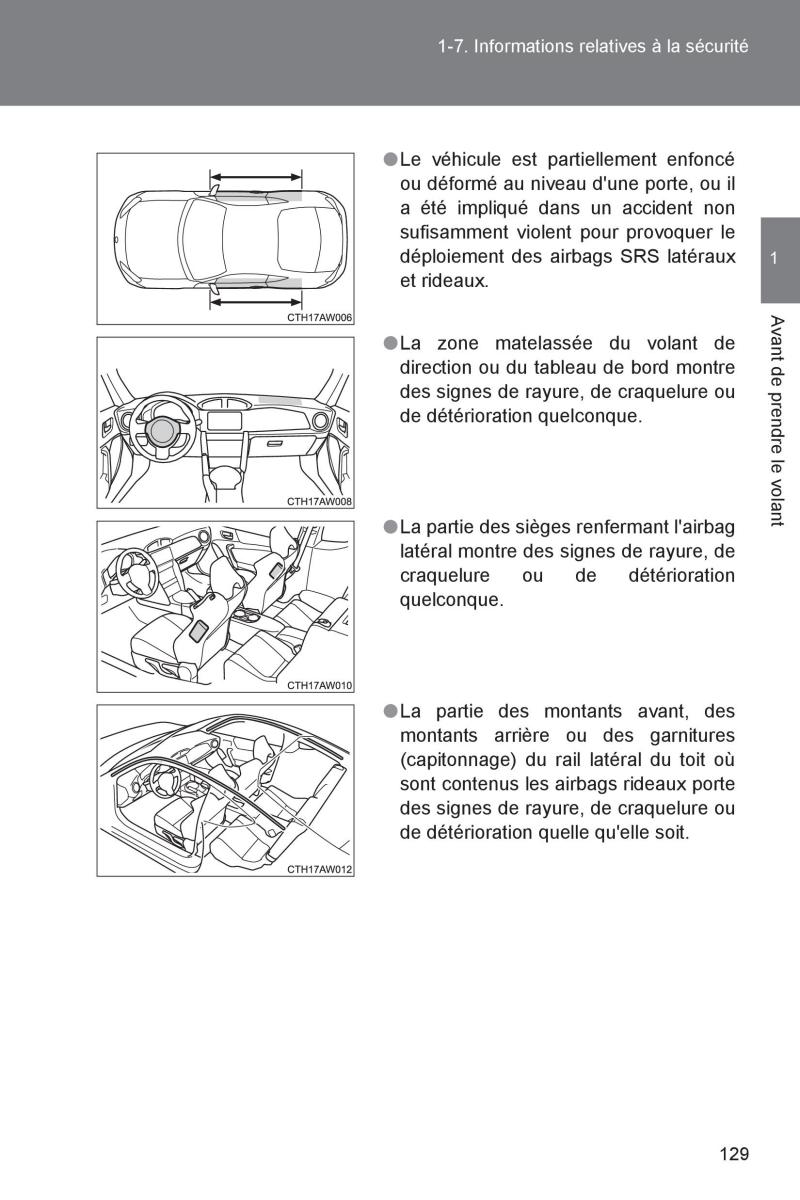 Subaru BRZ manuel du proprietaire / page 130