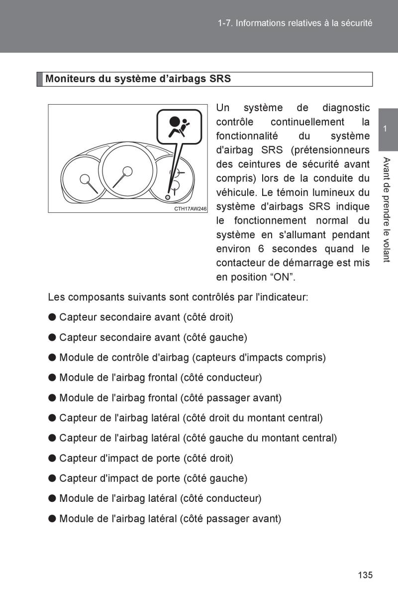 Subaru BRZ manuel du proprietaire / page 136