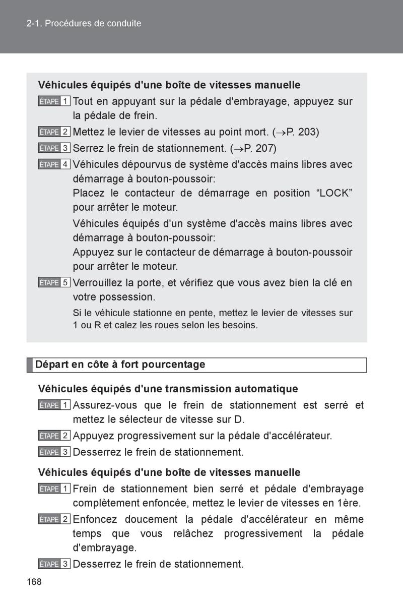 Subaru BRZ manuel du proprietaire / page 168