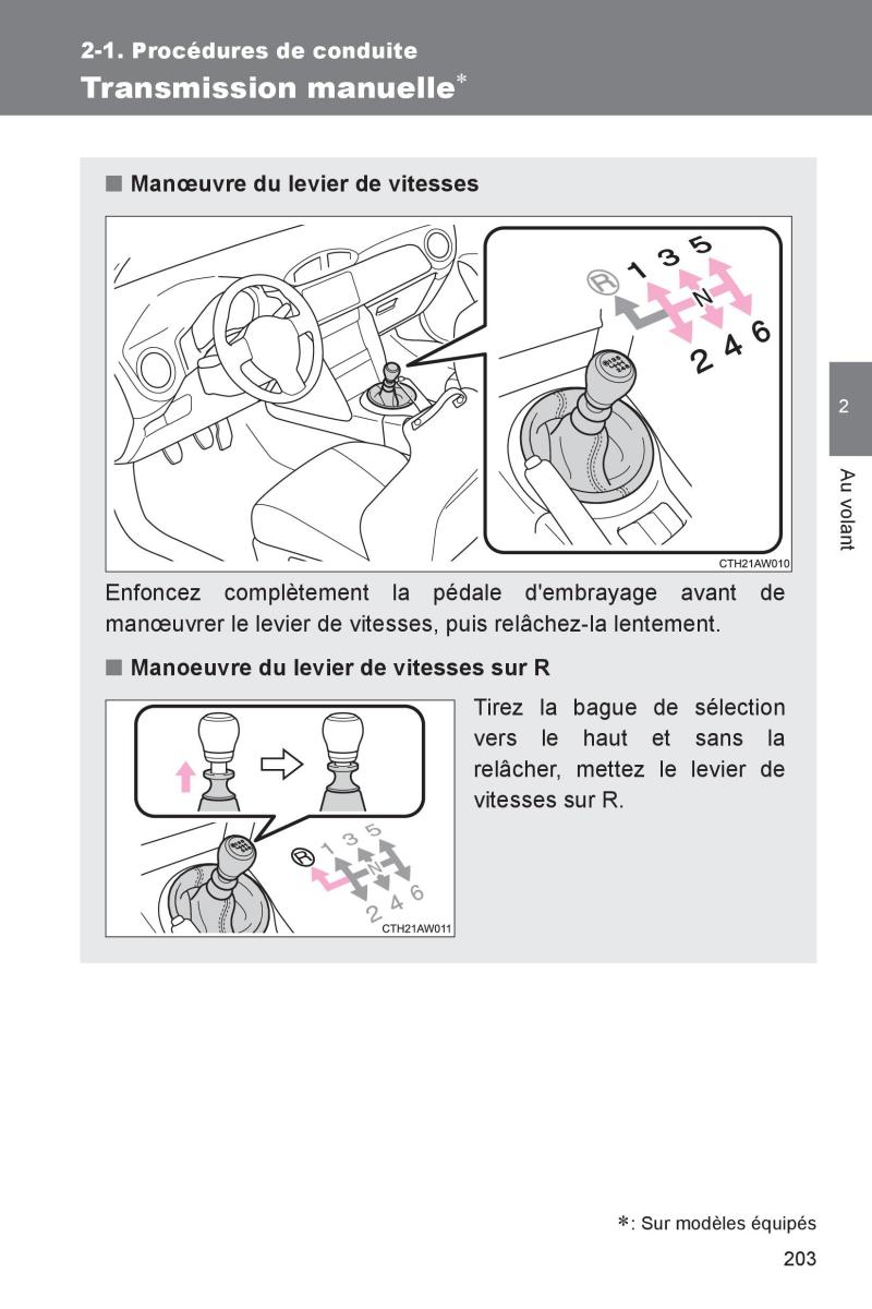 Subaru BRZ manuel du proprietaire / page 203