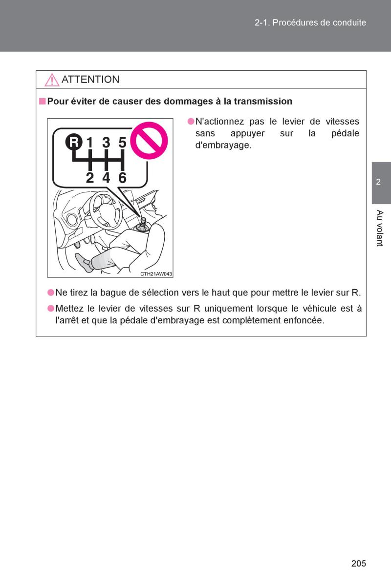 Subaru BRZ manuel du proprietaire / page 205