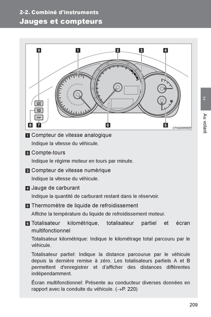 Subaru BRZ manuel du proprietaire / page 209