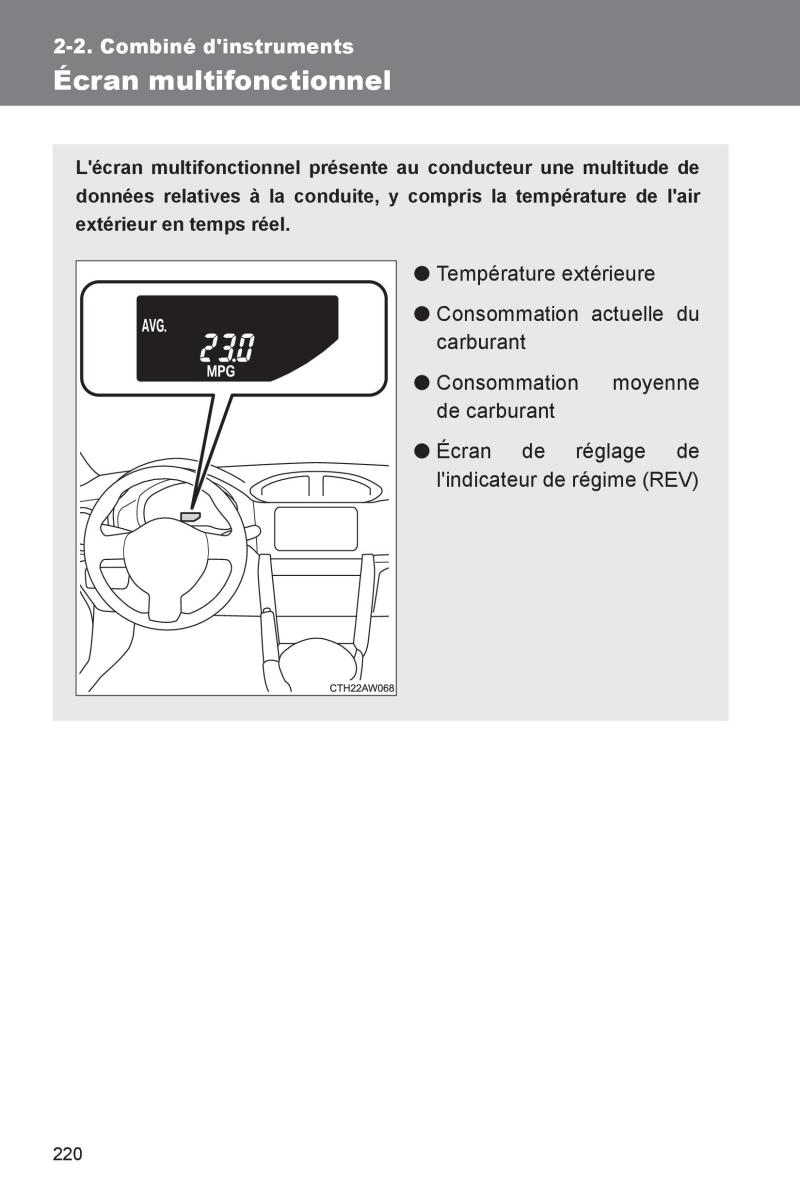 Subaru BRZ manuel du proprietaire / page 220