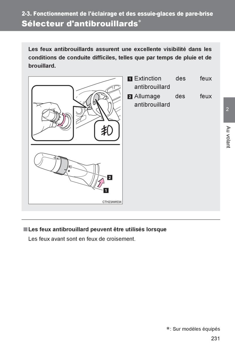 Subaru BRZ manuel du proprietaire / page 231