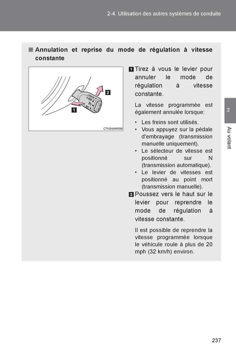 Subaru BRZ manuel du proprietaire / page 237