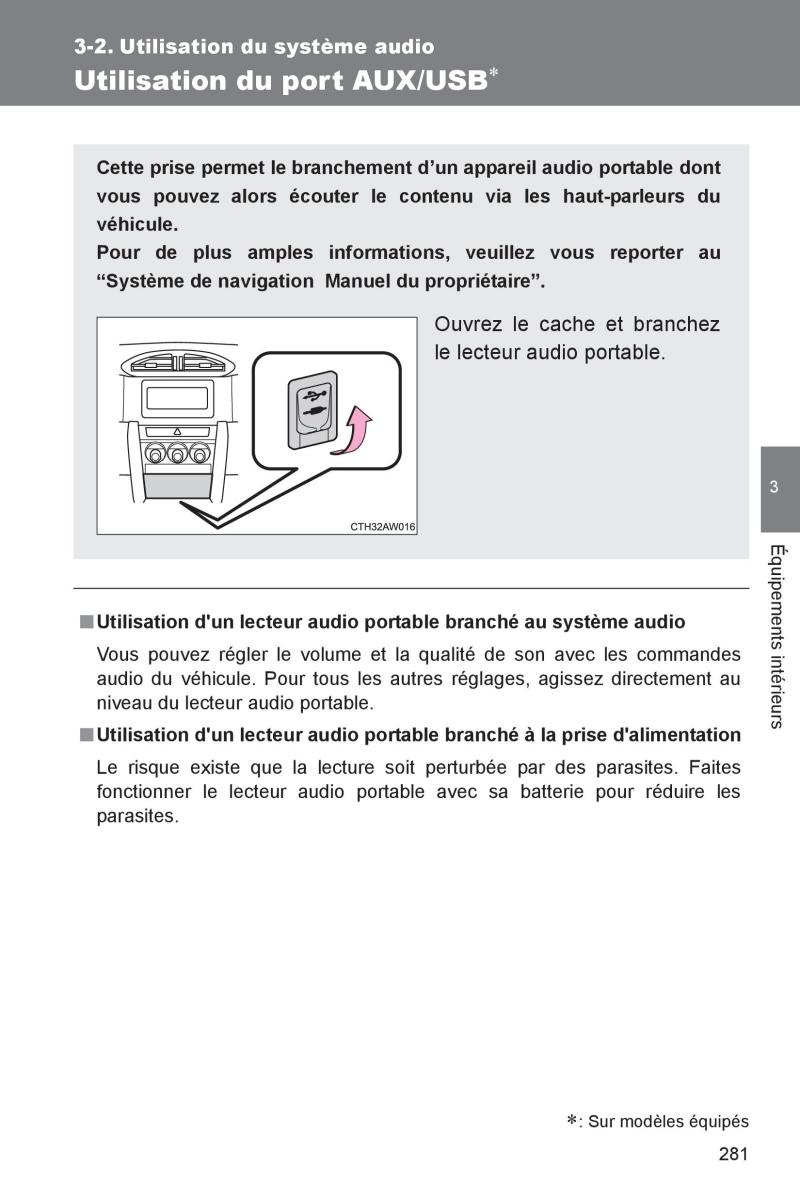 Subaru BRZ manuel du proprietaire / page 280