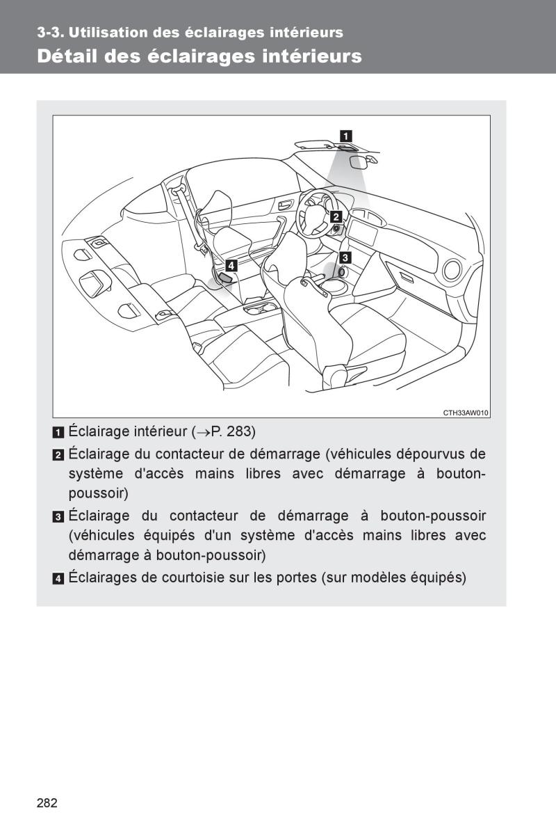 Subaru BRZ manuel du proprietaire / page 281