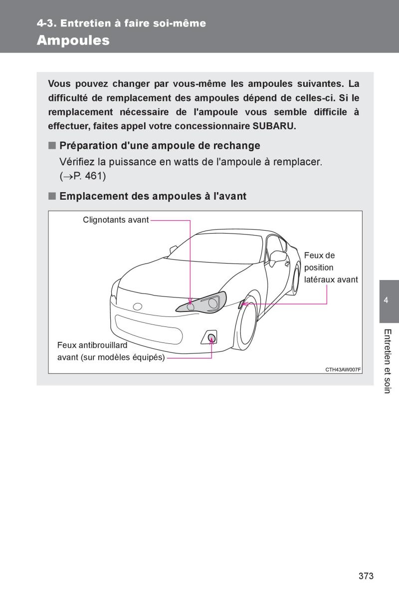 Subaru BRZ manuel du proprietaire / page 371