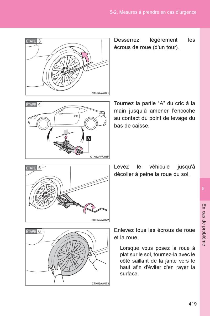 Subaru BRZ manuel du proprietaire / page 416