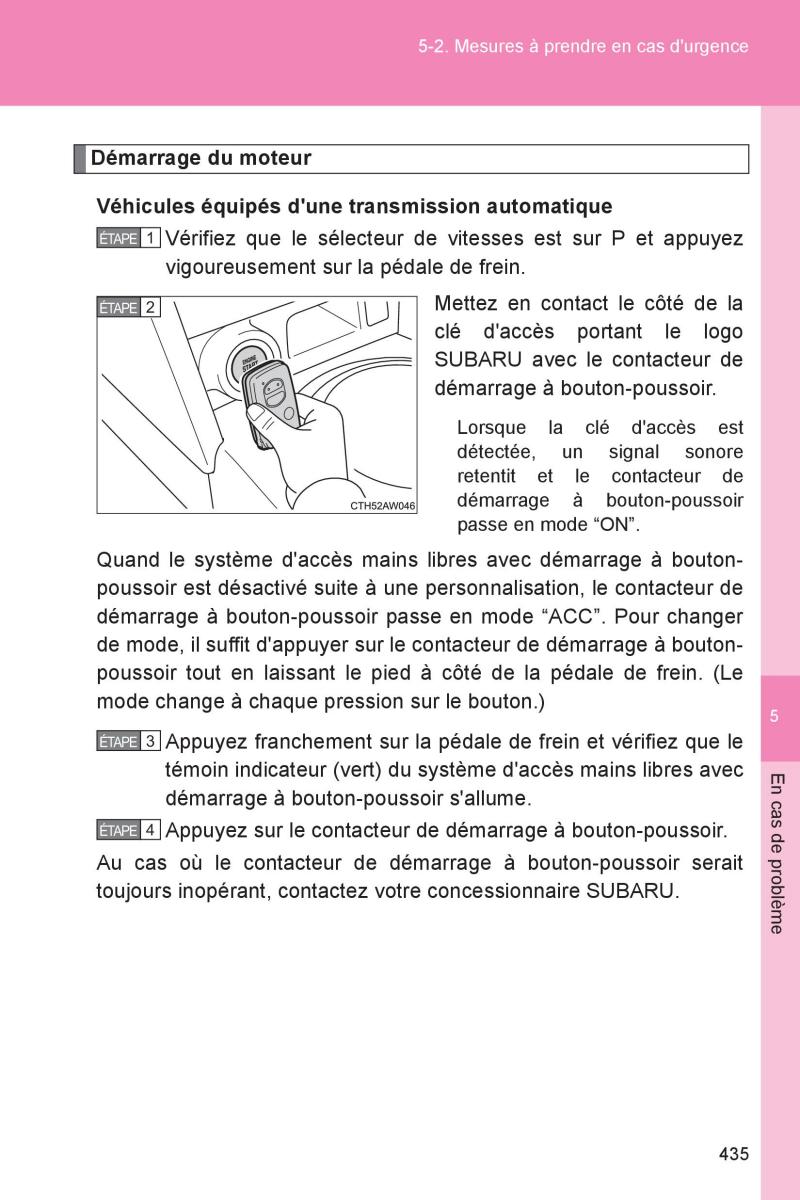 Subaru BRZ manuel du proprietaire / page 432