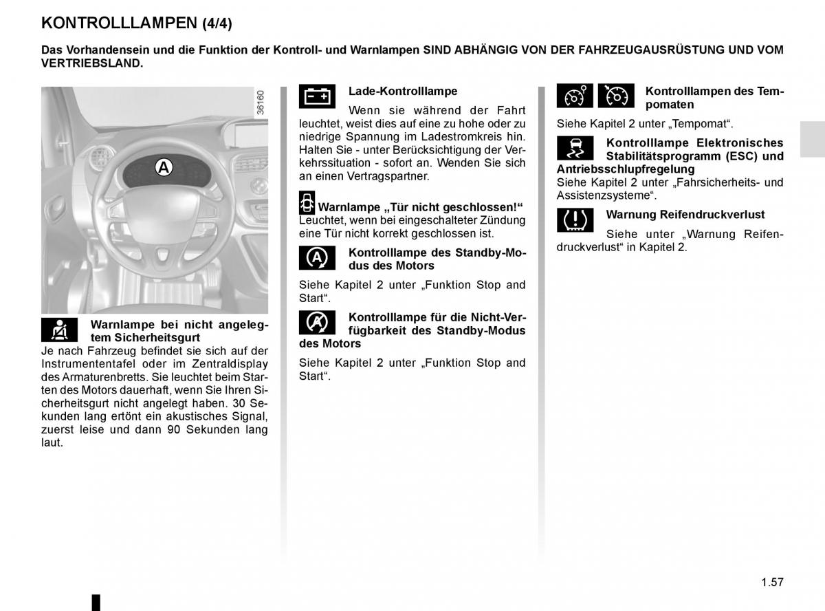 Renault Kangoo II 2 Handbuch / page 63