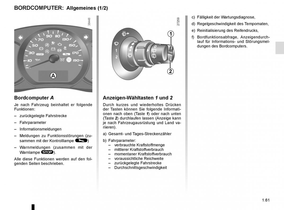 Renault Kangoo II 2 Handbuch / page 67