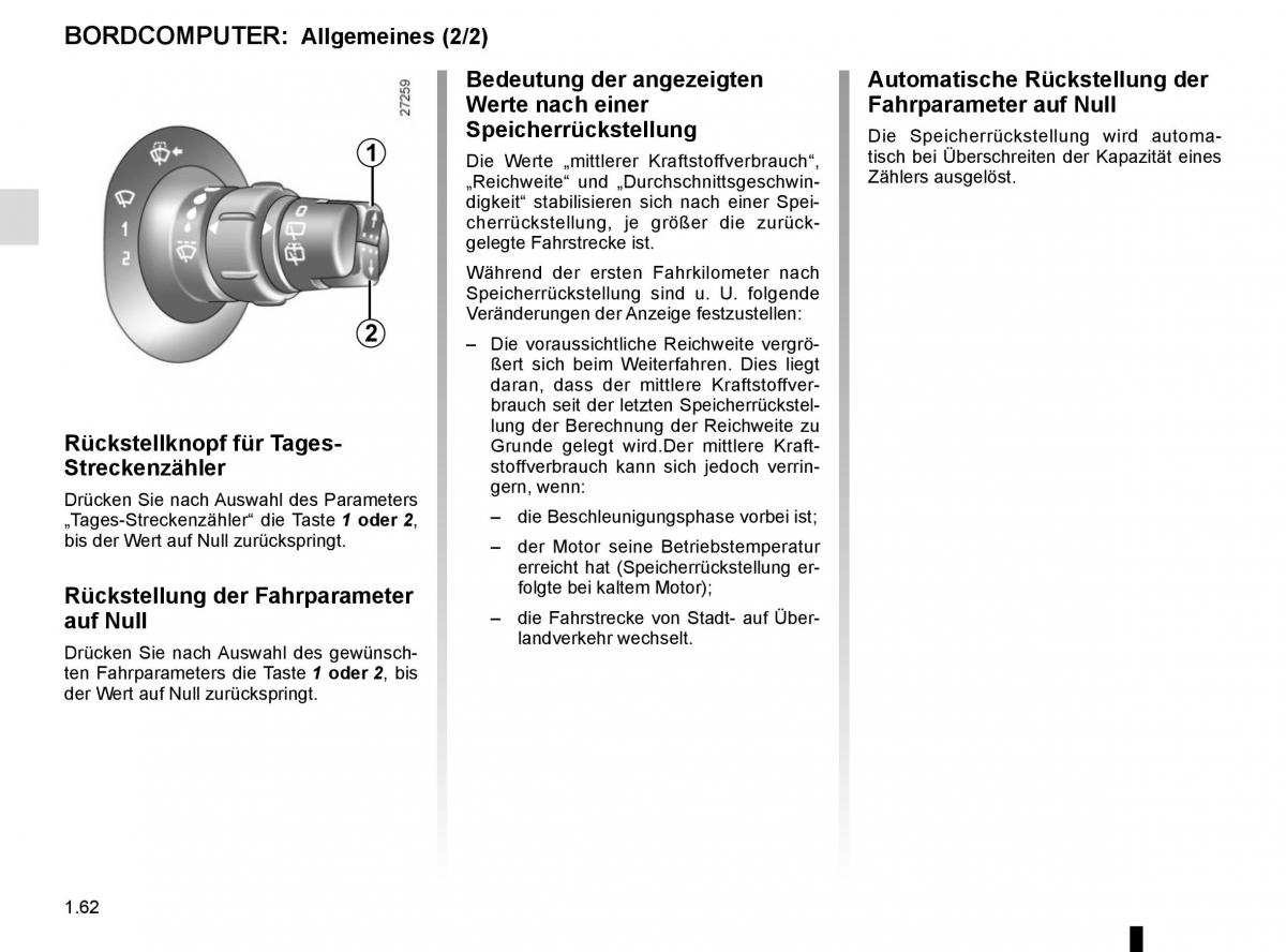 Renault Kangoo II 2 Handbuch / page 68