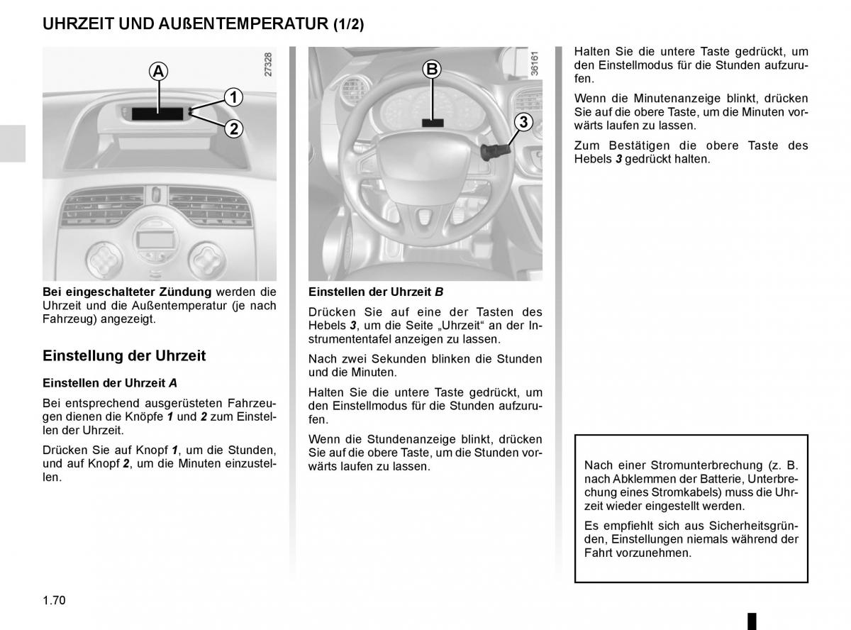 Renault Kangoo II 2 Handbuch / page 76