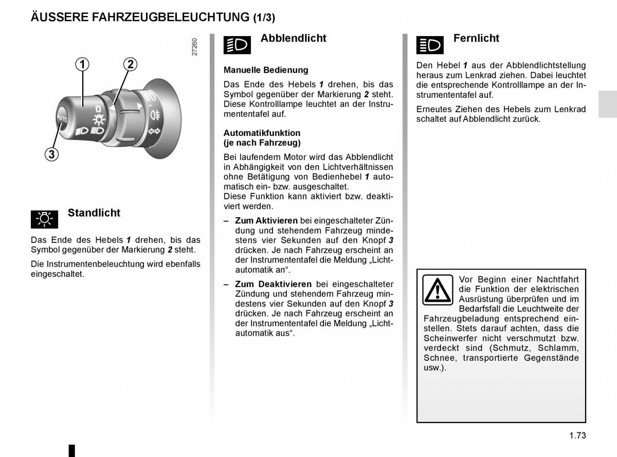 Renault Kangoo II 2 Handbuch / page 79