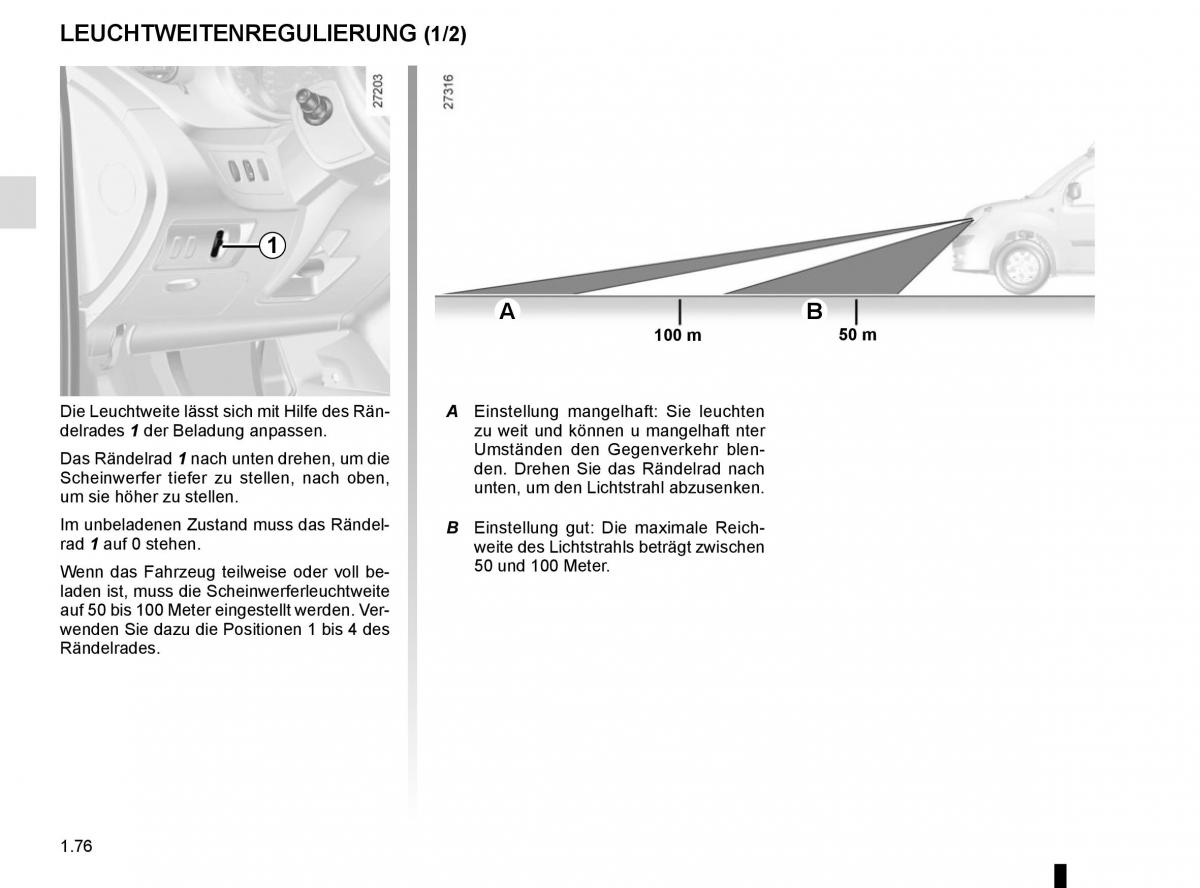 Renault Kangoo II 2 Handbuch / page 82