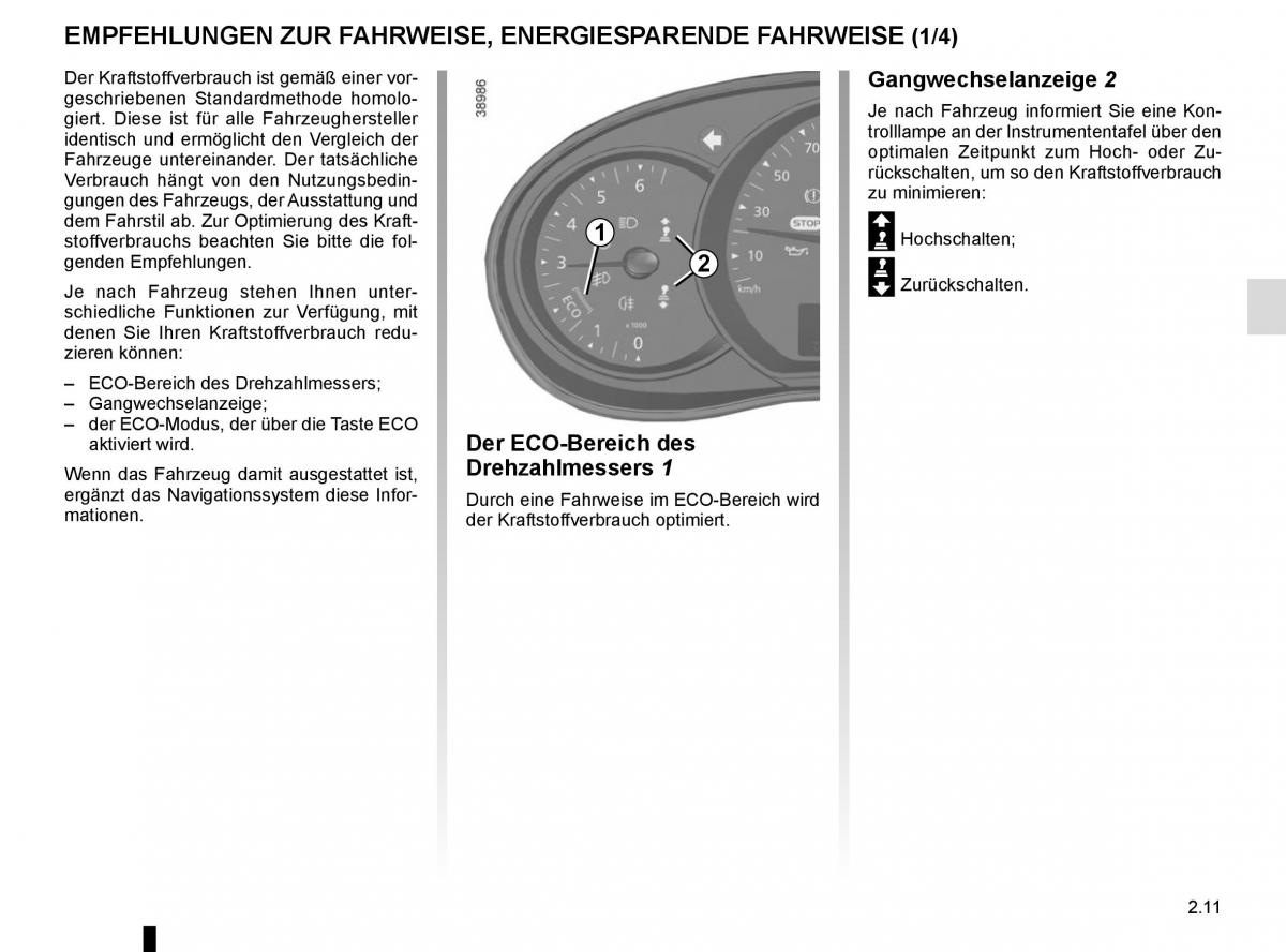 Renault Kangoo II 2 Handbuch / page 101