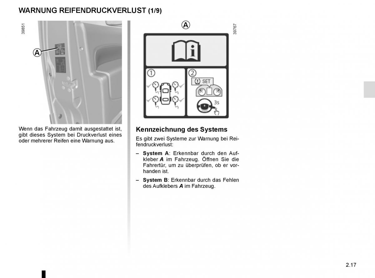 Renault Kangoo II 2 Handbuch / page 107