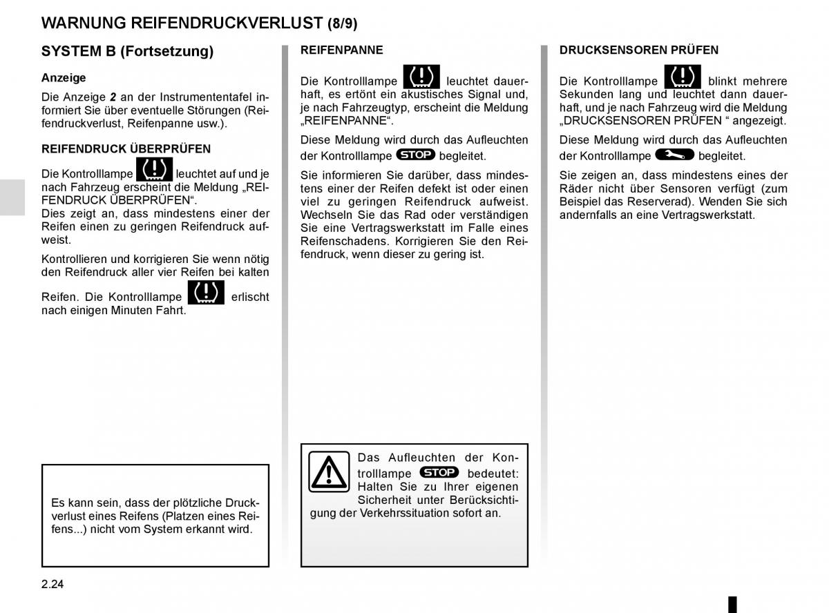 Renault Kangoo II 2 Handbuch / page 114