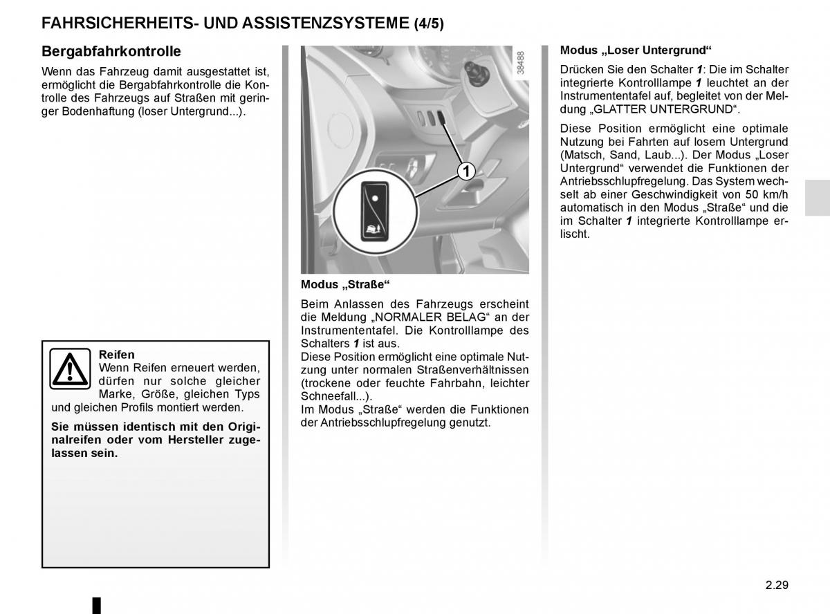 Renault Kangoo II 2 Handbuch / page 119