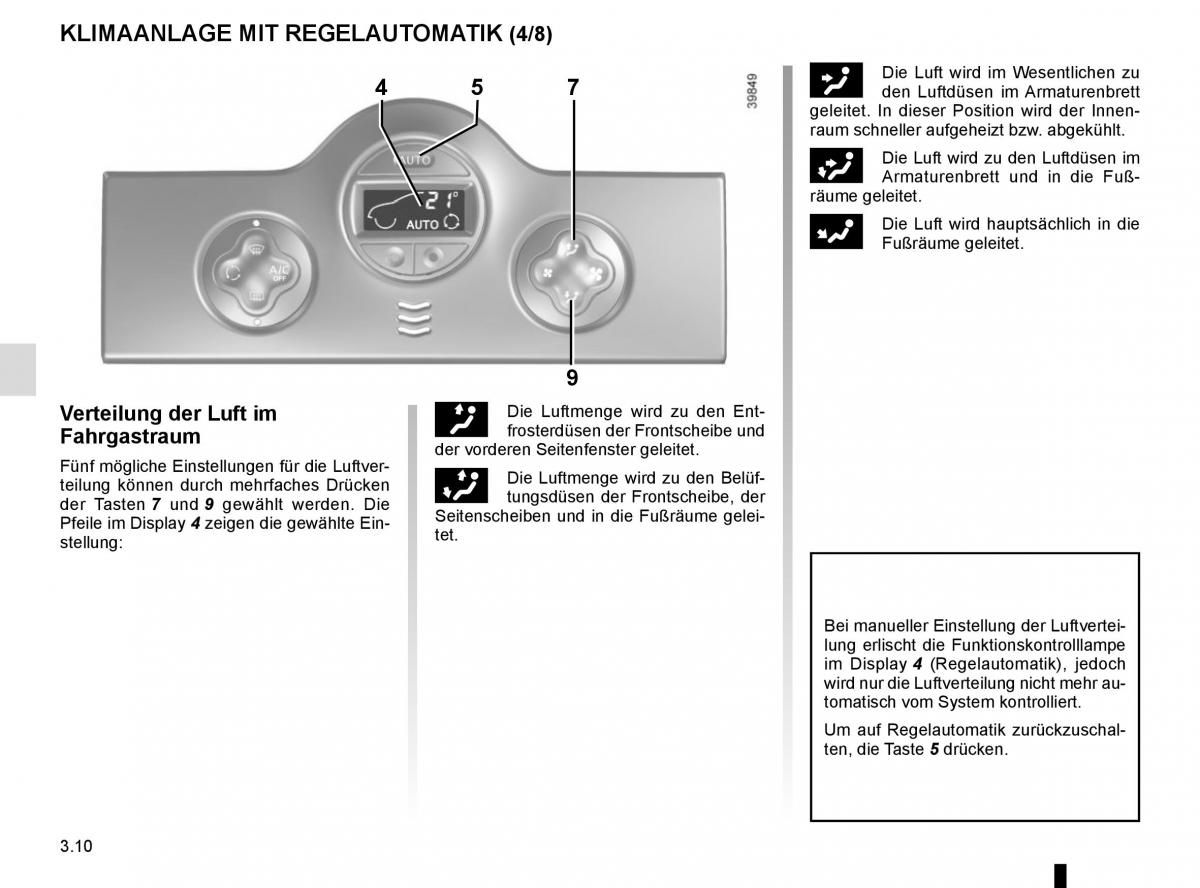 Renault Kangoo II 2 Handbuch / page 142