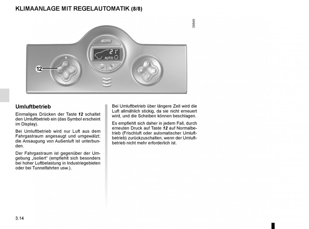 Renault Kangoo II 2 Handbuch / page 146