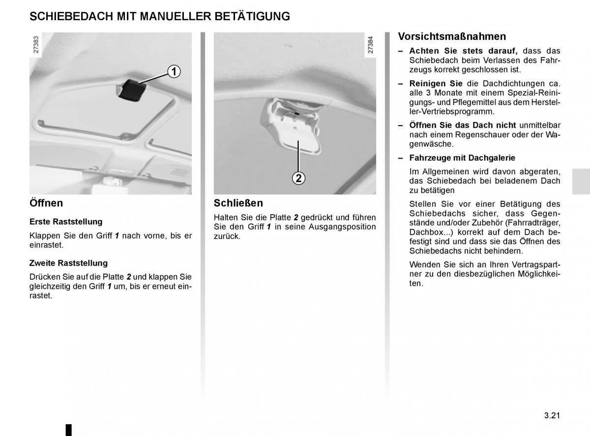 Renault Kangoo II 2 Handbuch / page 153