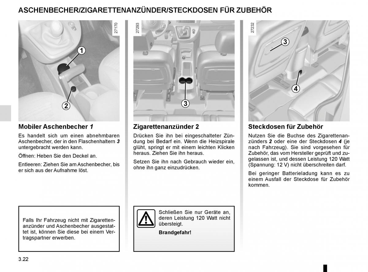 Renault Kangoo II 2 Handbuch / page 154