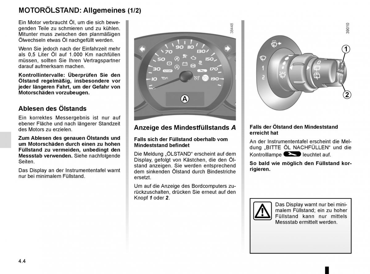 Renault Kangoo II 2 Handbuch / page 172