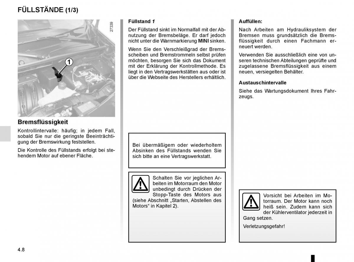 Renault Kangoo II 2 Handbuch / page 176