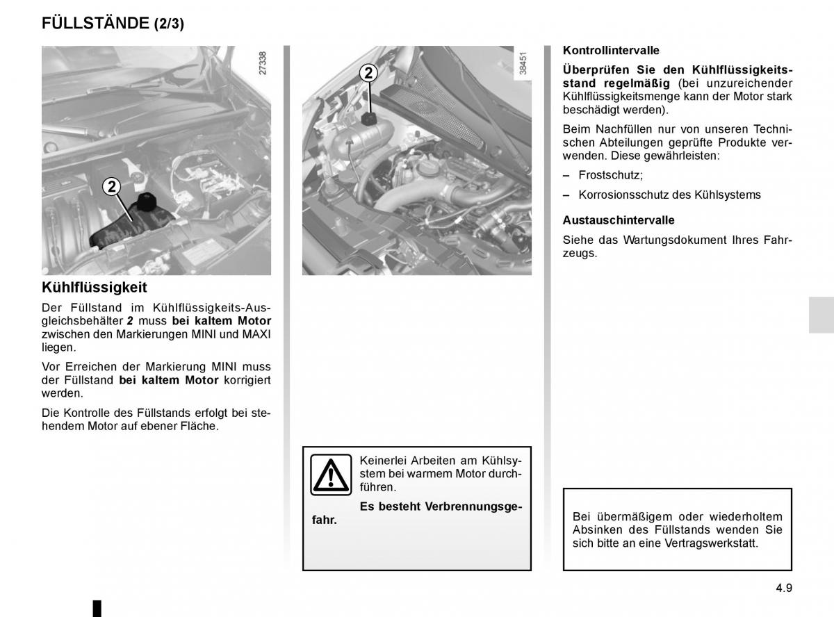 Renault Kangoo II 2 Handbuch / page 177