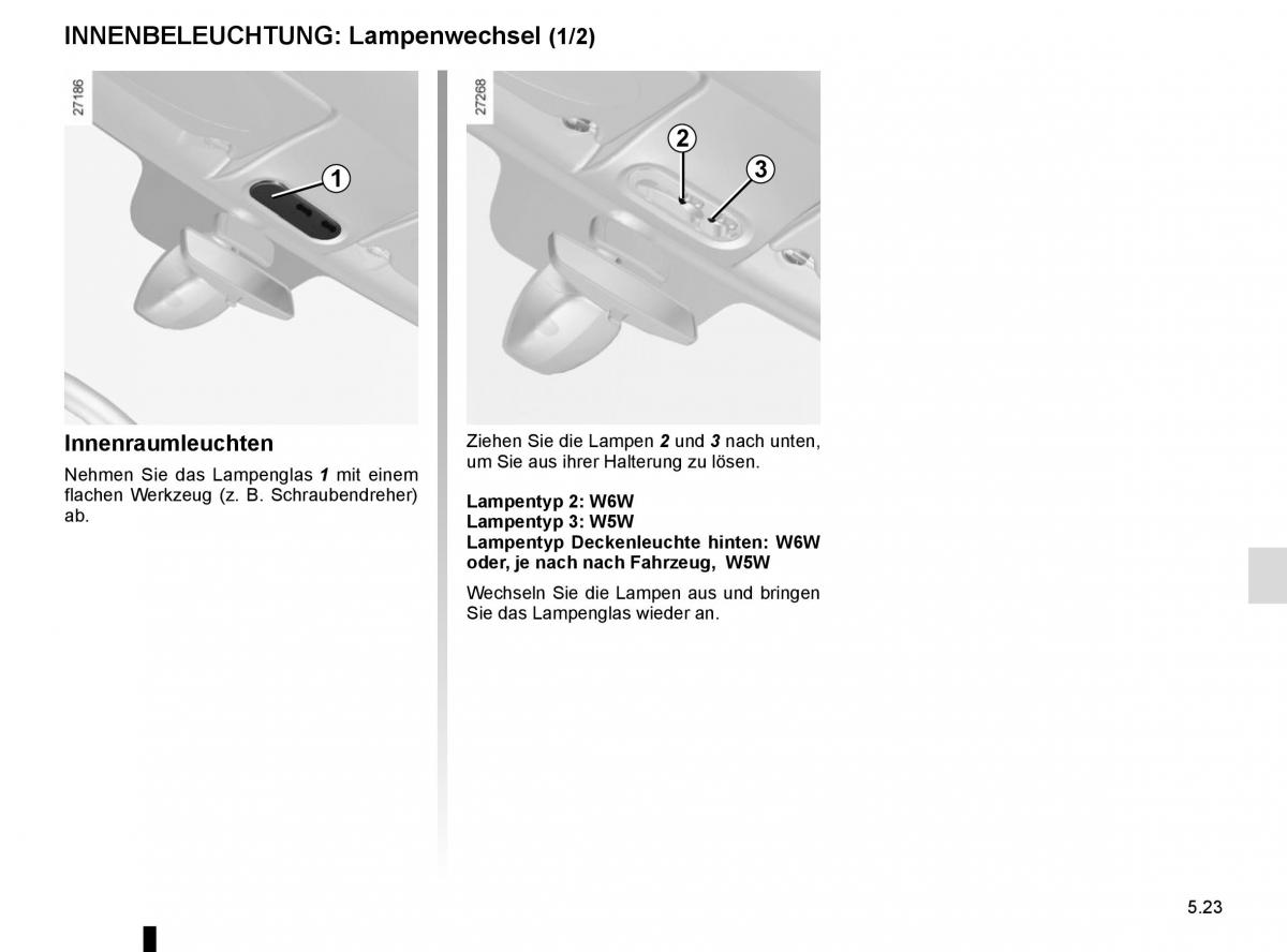 Renault Kangoo II 2 Handbuch / page 209