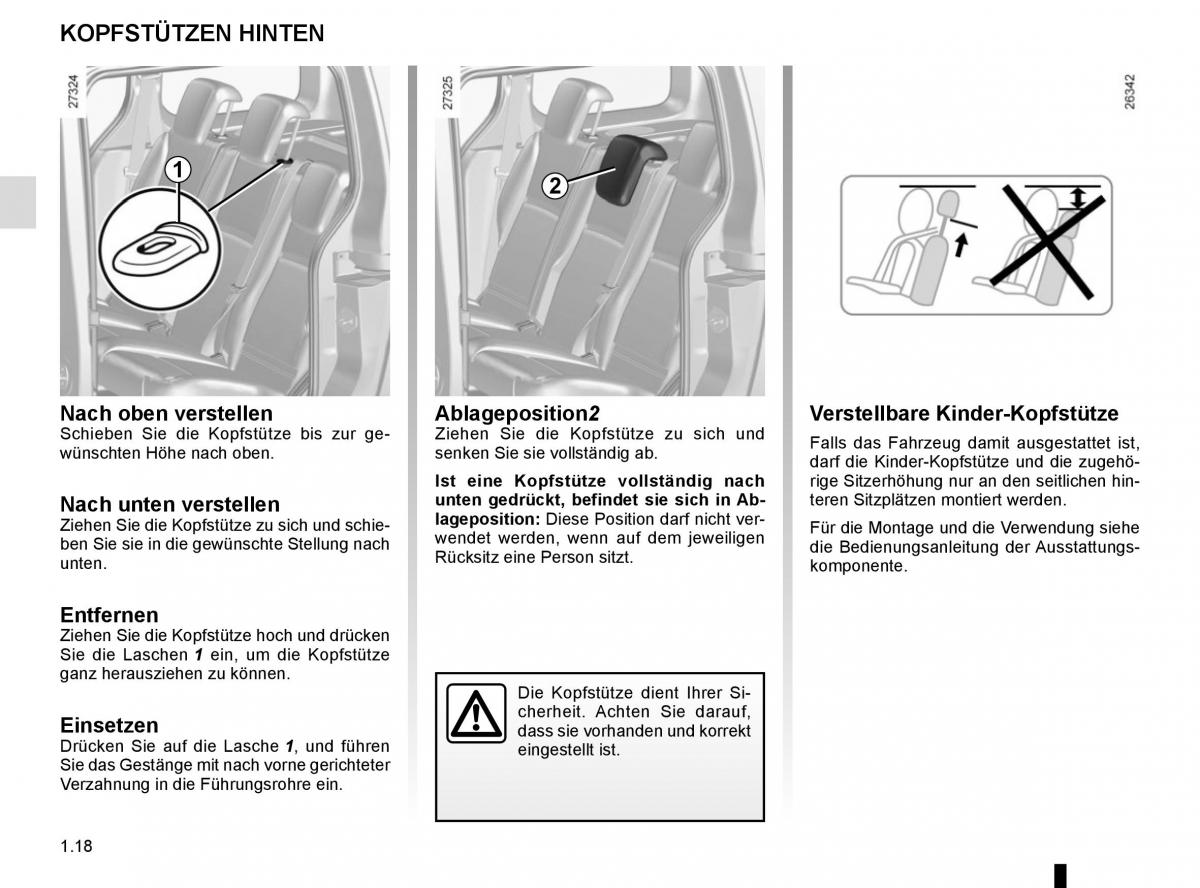 Renault Kangoo II 2 Handbuch / page 24