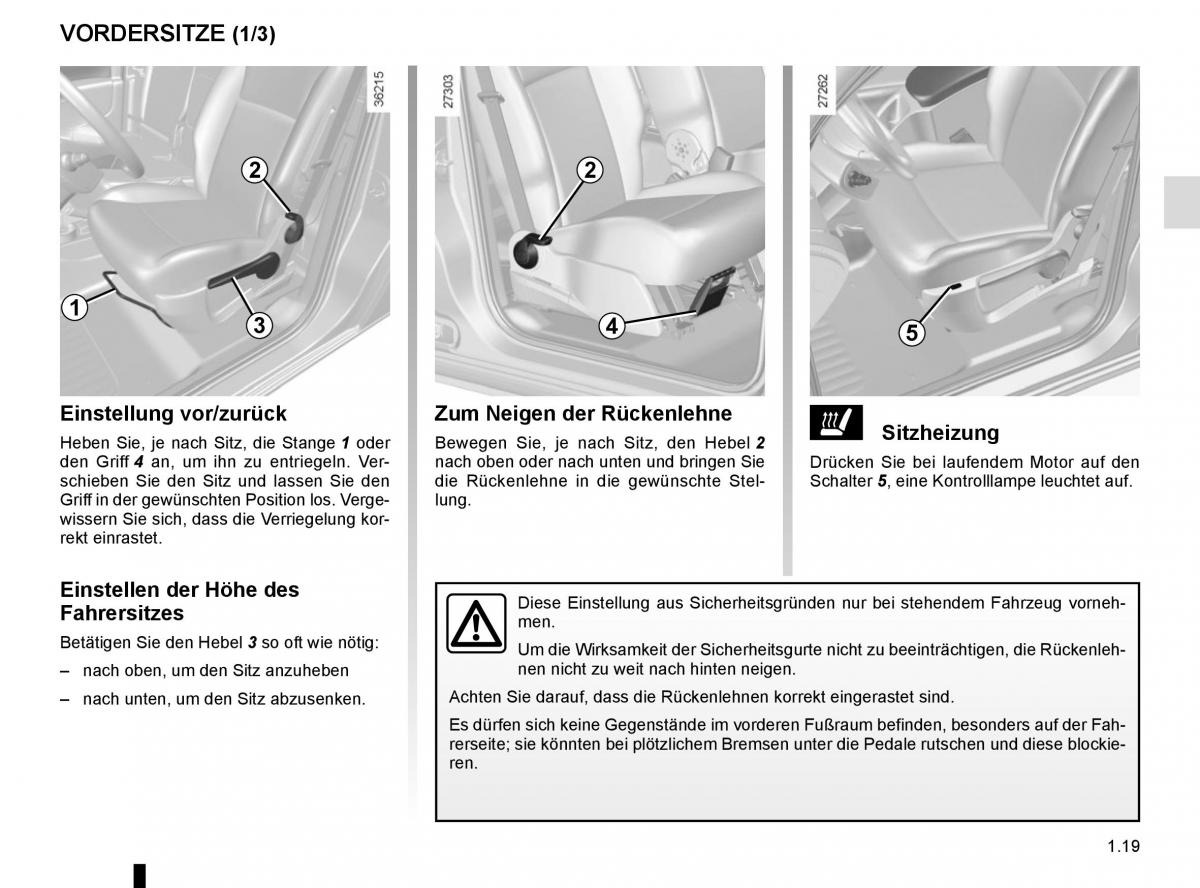 Renault Kangoo II 2 Handbuch / page 25