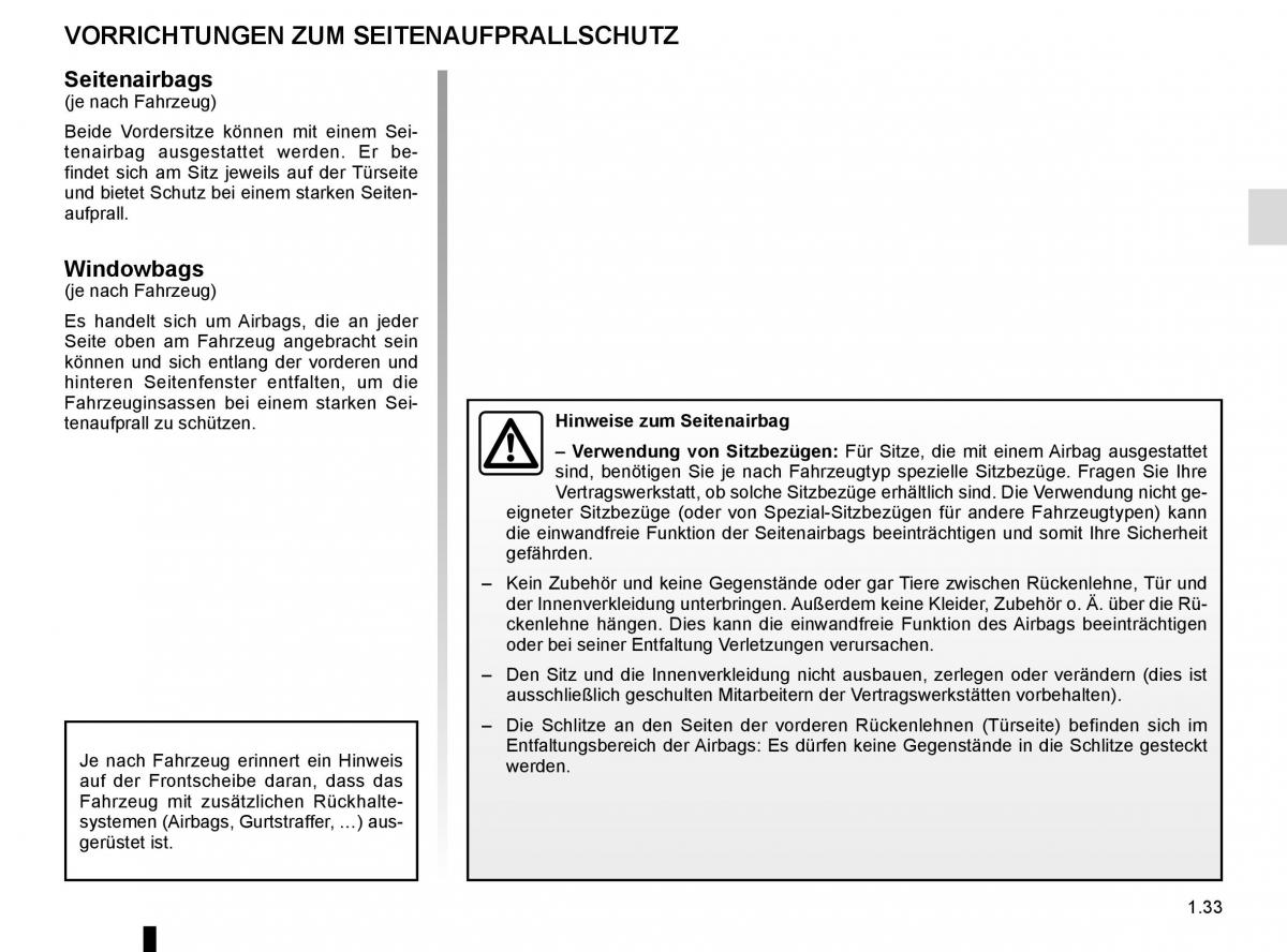 Renault Kangoo II 2 Handbuch / page 39