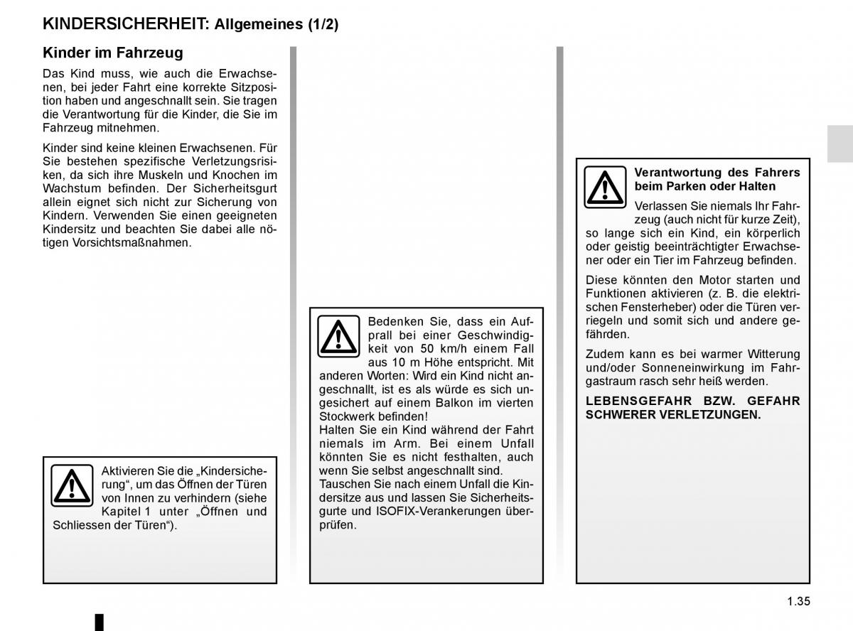 Renault Kangoo II 2 Handbuch / page 41