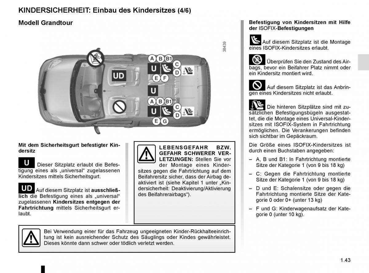 Renault Kangoo II 2 Handbuch / page 49