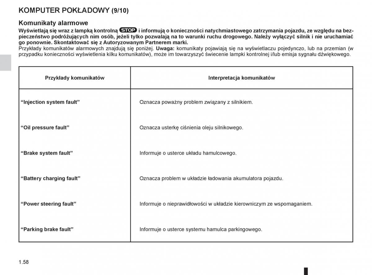 Renault Koleos instrukcja obslugi / page 64